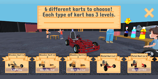 Android application Junkyard Karts screenshort