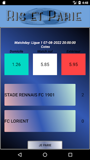 Ris et parie Screen 2
