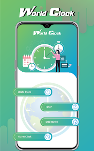 World clock & Alarm clock 1.0.3 APK screenshots 2