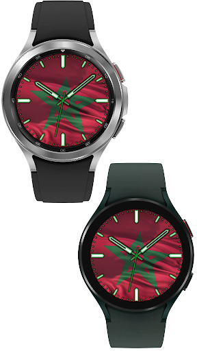Morocco Flag Watch Face Screen 2