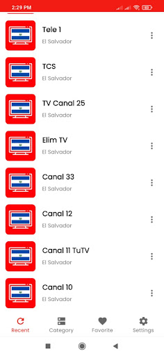 El Salvador Tv Screen 2