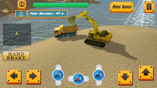 River Sand Excavator Simulator 3D  screenshots 1