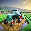 Farm Tractor Farming Game 3D icon