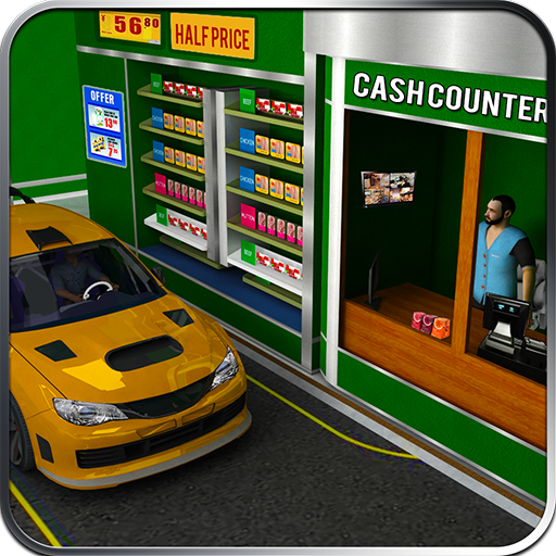 Shopping Mall Car Driving Game  Icon