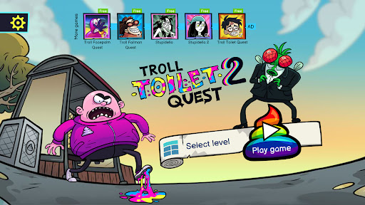 Android application Troll Toilet Quest 2 screenshort
