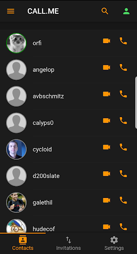 Call.Me Screen 2