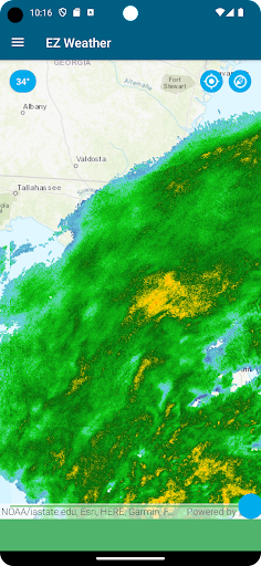 EZ Weather Radar Screen 2