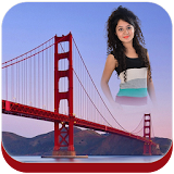 Famous Bridge Photo Background icon