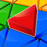 Cover Image of डाउनलोड Triangle Blocks - Triangle puzzle: Tangram 3D game 2.0 APK