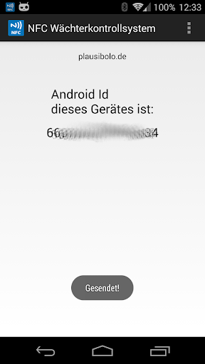 Anwesenheitsprotokollsystem Screen 3