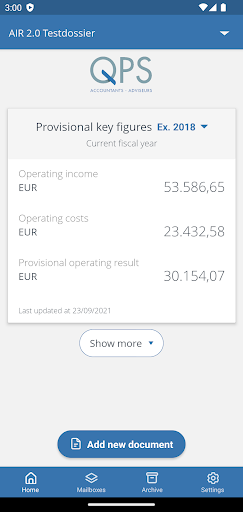 QPS Accountants Screen 2
