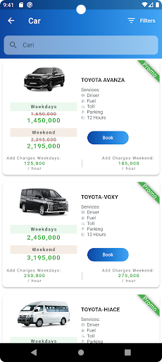 Shott Daily Rent by Tunas Rent Screen 2
