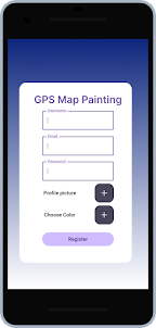 GPS Map Painting