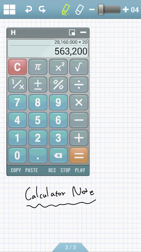 [Free] Calculator Noteのおすすめ画像2