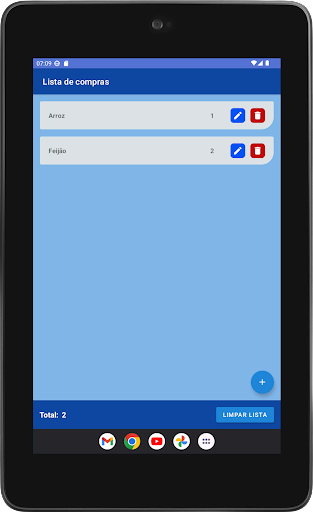 Lista de Compras Screen 3
