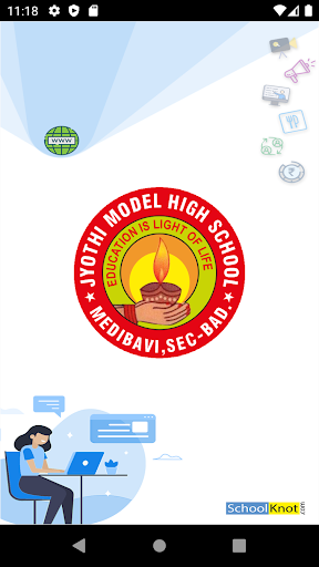 Android application Jyothi Model High School Stfal screenshort