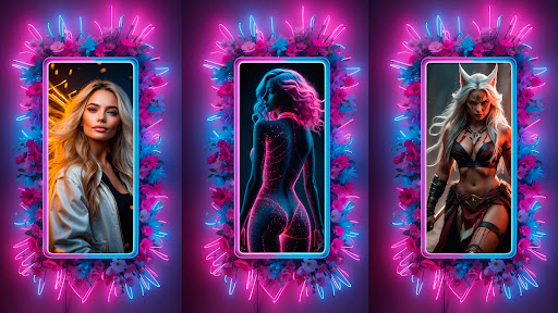 Android application Pretty Wallpapers screenshort