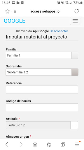Secre - Proyectos Screen 3