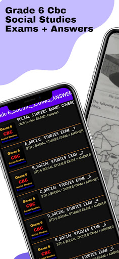 Android application Grade 6 Social Studies Exams+A screenshort