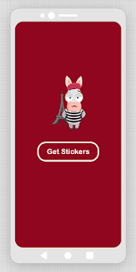 Stickers For Donkey WASticker