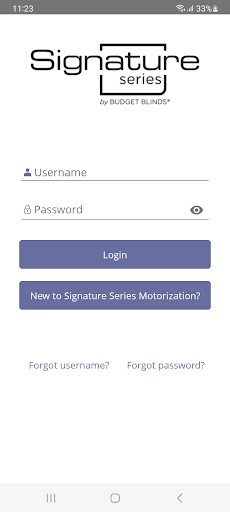 Android application Signature Series Motorization screenshort