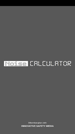 Android application Noise Calculator screenshort
