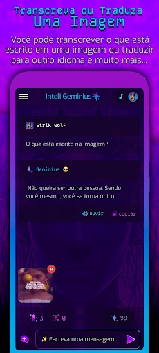 Geminius: Chat IA Em Portuguêsのおすすめ画像4