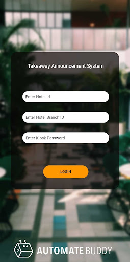Android application Takeaway Counter screenshort