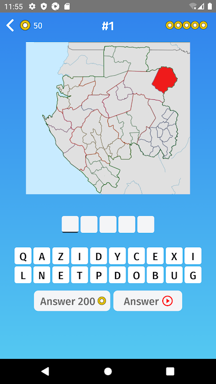 Gabon: Departments & Provinces - 1.0.411 - (Android)