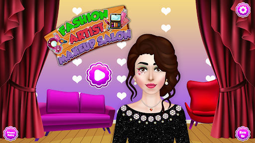 Makeup Artist DIY Makeup Games Screen 2