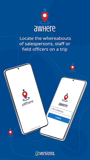 Android application aWhere - GPS Track Sales Team screenshort