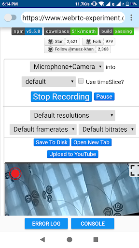 JIDE | JS Console & Inspect El Screen 2