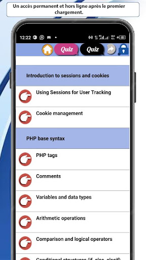 PHP course Screen 3