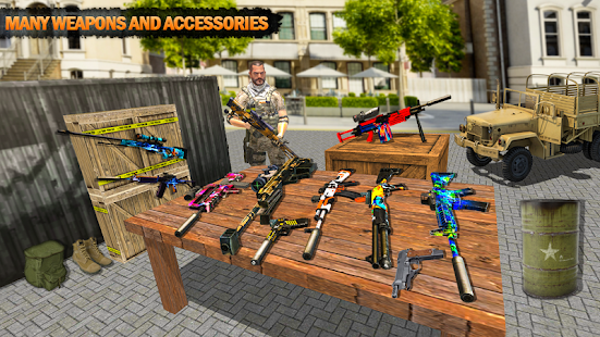 FPS Commando Shooting Gun War Shooting Games 2020 Screenshot