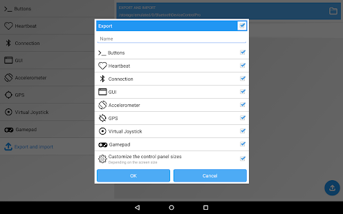 Bluetooth Device Control Pro Tangkapan layar