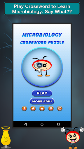 Android application Microbiology Crossword Puzzle screenshort
