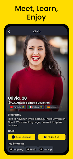 Android application Cheet - Dating. Friends. Chat. screenshort