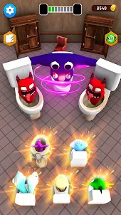 Toilet Merge Battle Master