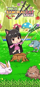 Isekai Samurai Cat Kawaii 1