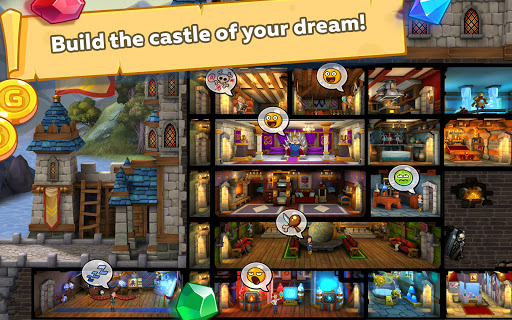 Hustle Castle: jogos medievais no reino