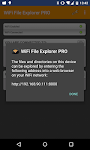 screenshot of WiFi File Explorer
