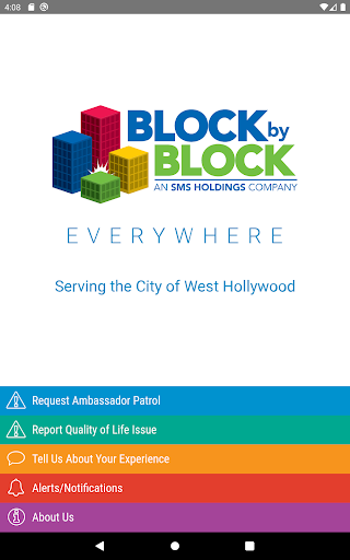 Android application WeHo Everywhere screenshort