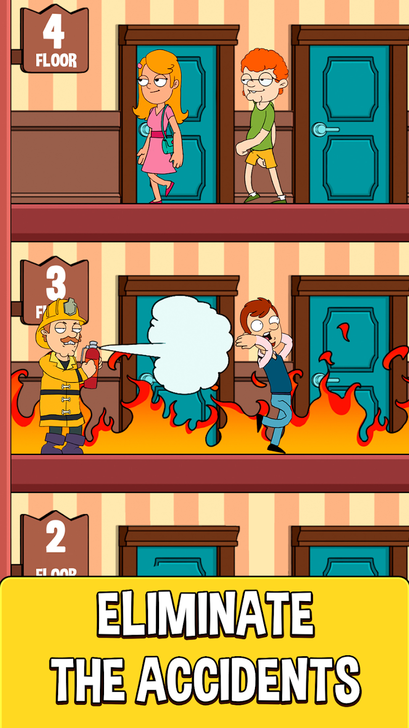 Some accidents in Hotel Elevator Mod Apk