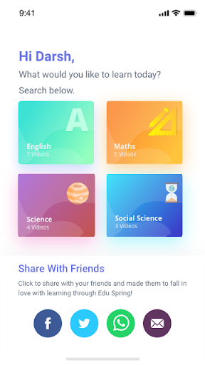 EduSpring Screen 3