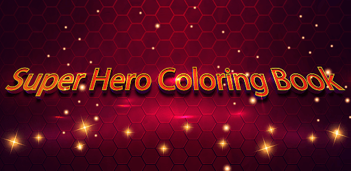 Super Hero Coloring Book Android App
