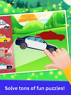 Police Car Puzzle for Babyのおすすめ画像1
