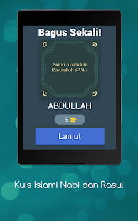 Kuis Islami Pengetahuan Nabi dan Rasul 8.1.4z APK screenshots 6