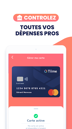 Tiime, entreprendre simplement Screen 3