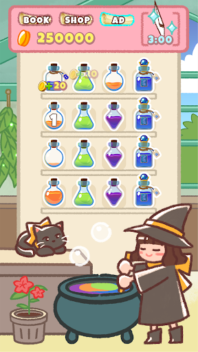Android application Witch's Shop : Merge screenshort