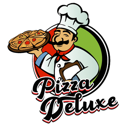 Pizza Deluxe Day and Night logo